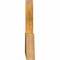 Ekena Millwork Portland Rough Sawn Timber Gable Bracket, Western Red Cedar, 72"W x 15"H x 2"D x 6"F, 5/12 Pitch GBW072X15X0206POR00RWR - alternate 3